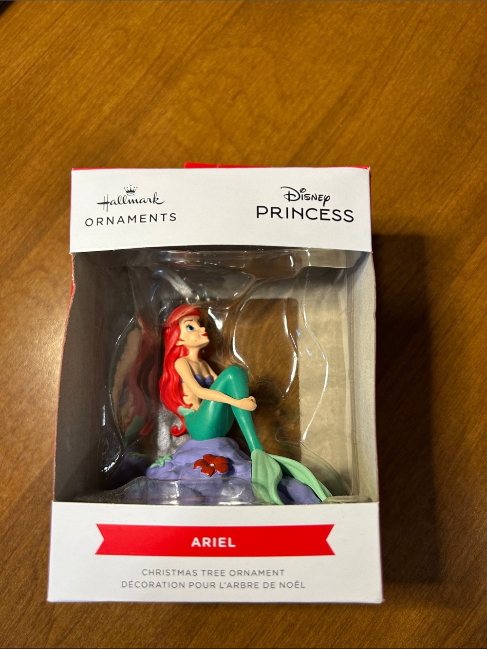 Hallmark Ariel Ornament - Red Hair with Green Tail